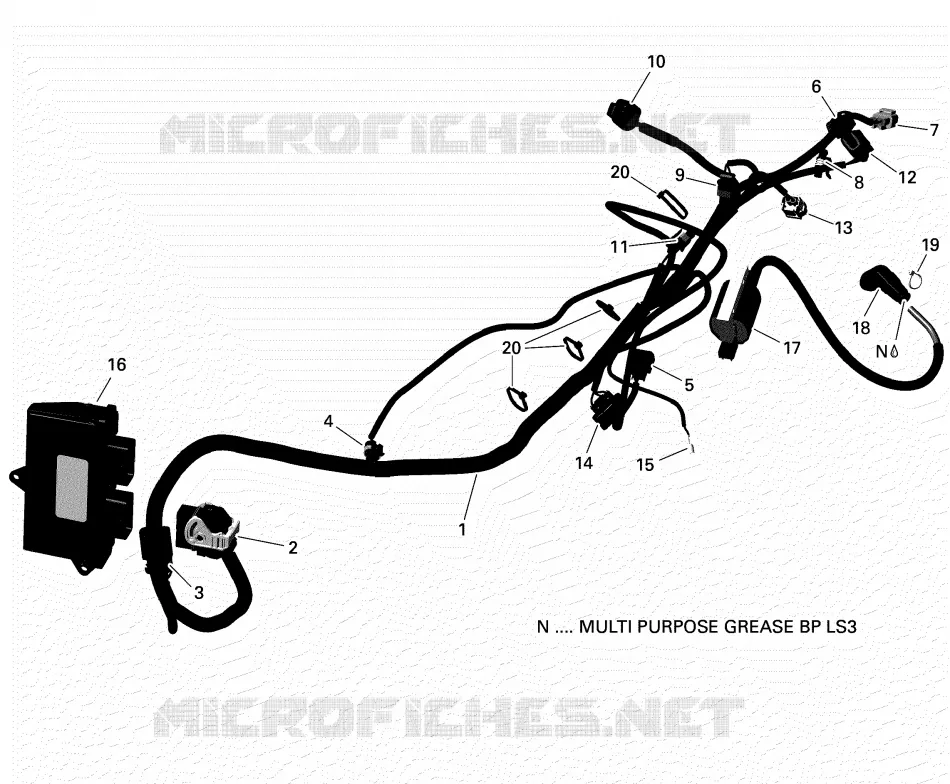 Engine Harness And Electronic Module