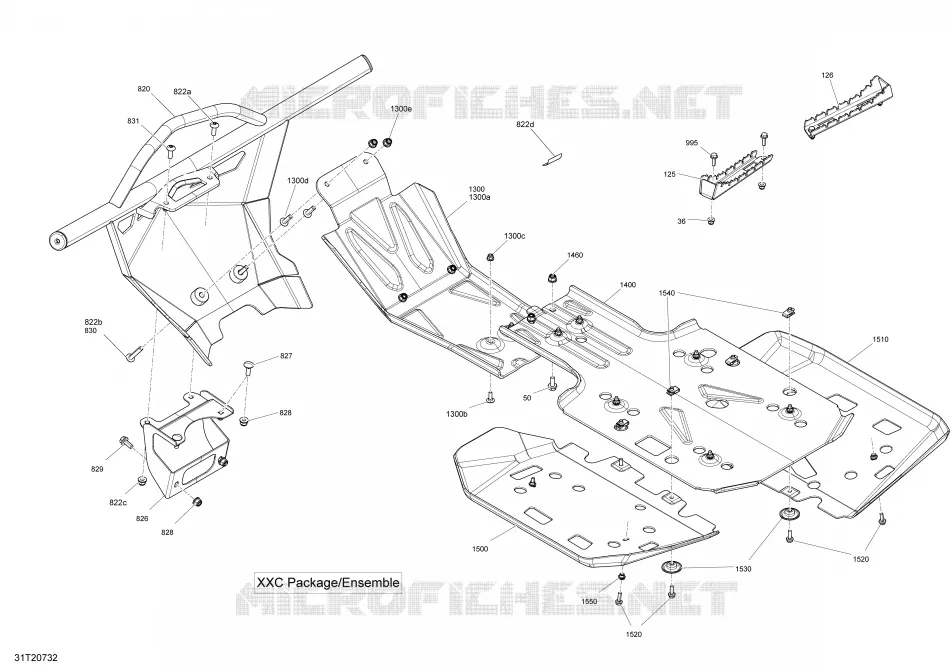 Body - Front Bumper And Skid Plate - XXC