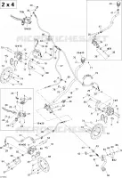 Hydraulic Brake  2 X 4