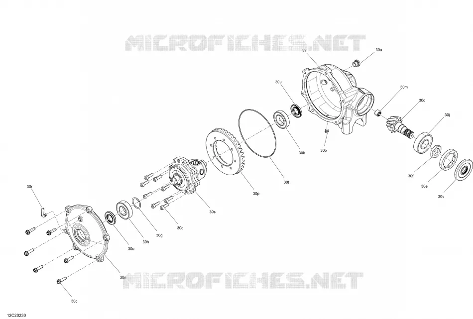 Front Drive - Differential Parts -