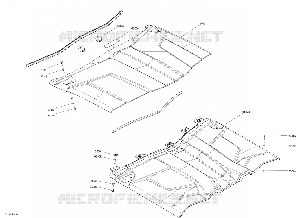 Body - Roof Section - XRS