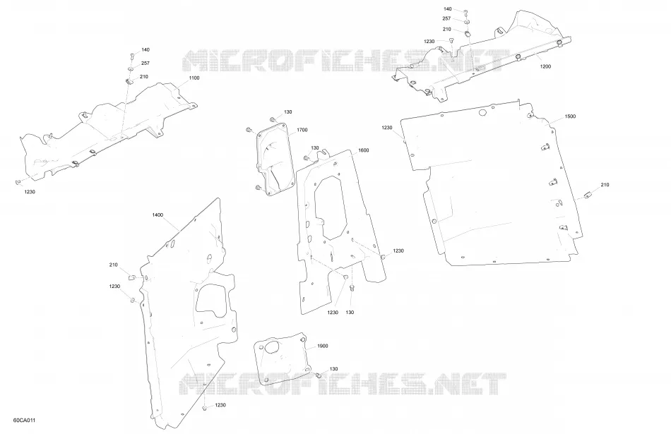 Body - Cab Interior - Firewall
