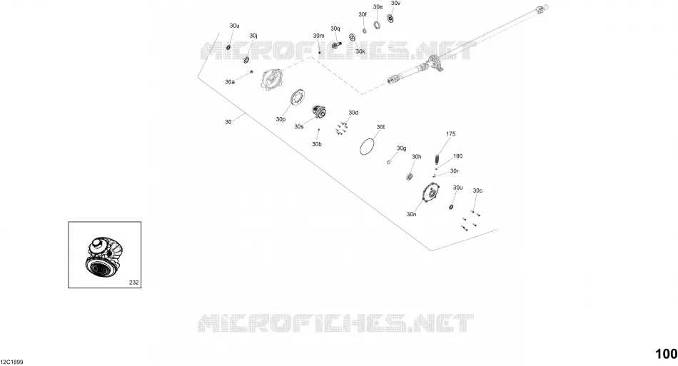 Front Drive - Differential Parts - Maverick X3 - 900HO