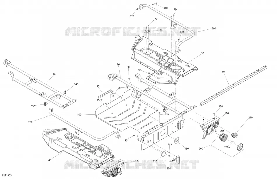 Cargo 6X6 - 450 EFI_Luggage Rack