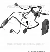 Engine Harness And Electronic Module - 450 EFI - 6X6 T3