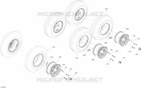 Wheels 6X6 - 450 EFI - Pro Nordic