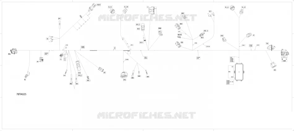 Electric - Main Harness - 710006708 - XU