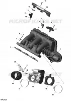 Air Intake Manifold And Throttle Body