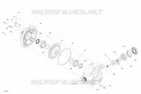 Rear Drive 6X6 - Middle Differential