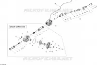 Drive System, Rear Middle Diff_13T1528b