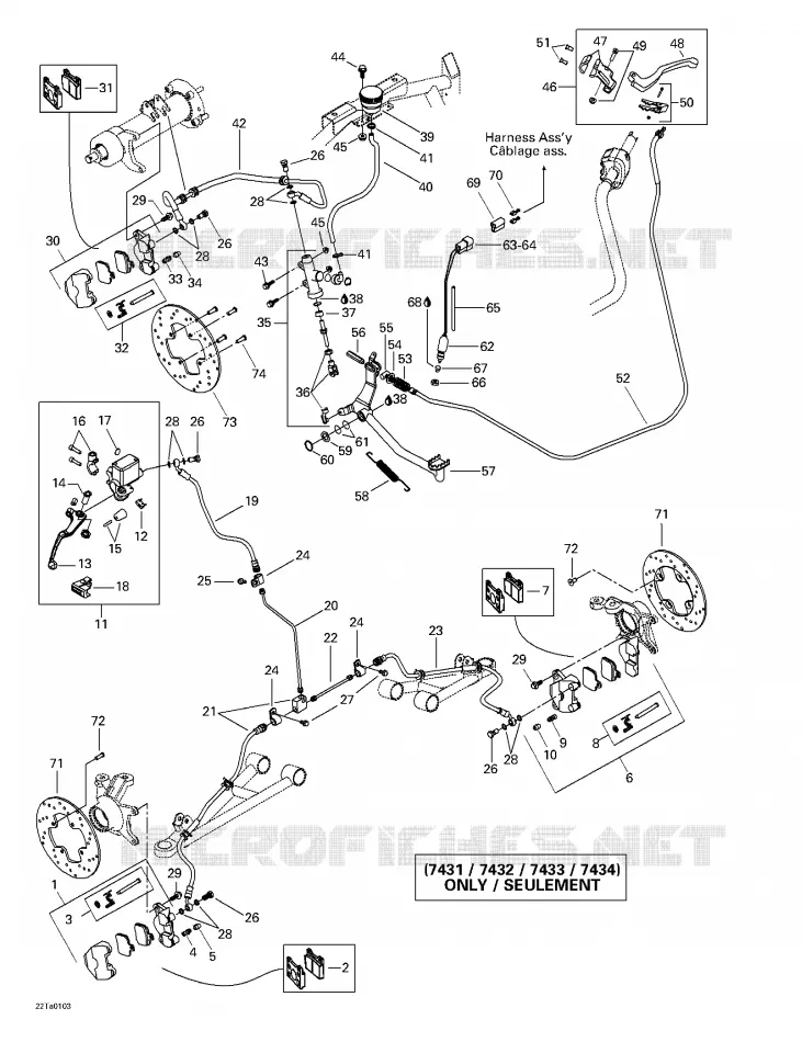 Hydraulic Brake (7431  7432