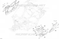 Body Side Part Maverick X3 Sunburst Yellow Models - Package XMR