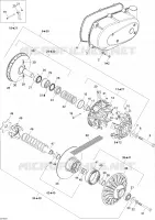 Belt and Engine Pulley System