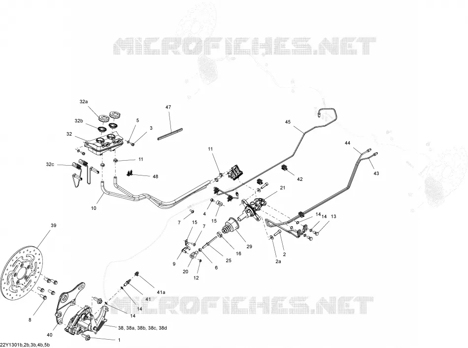 Hydraulic Brake, Rear