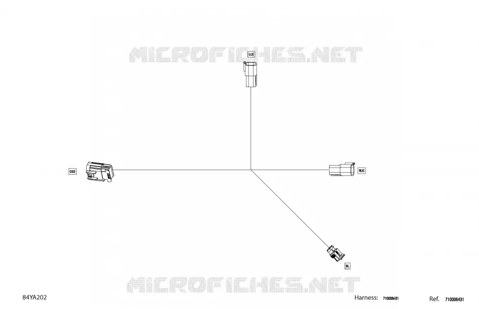 Electric - Cargo Harness - 710006431 - Japan
