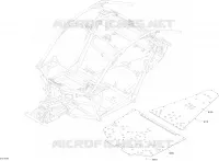 Body - Floor Section - Except Timeless Black & Hyper Silver