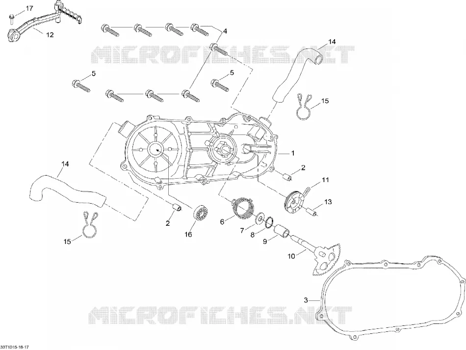 CVT Cover And Kick Stater
