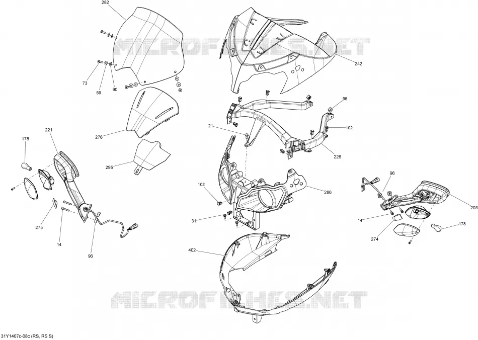 Body And Accessories Windshield_31Y1408c