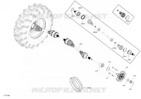 Rear Drive - 1000 EFI & 1000R EFI