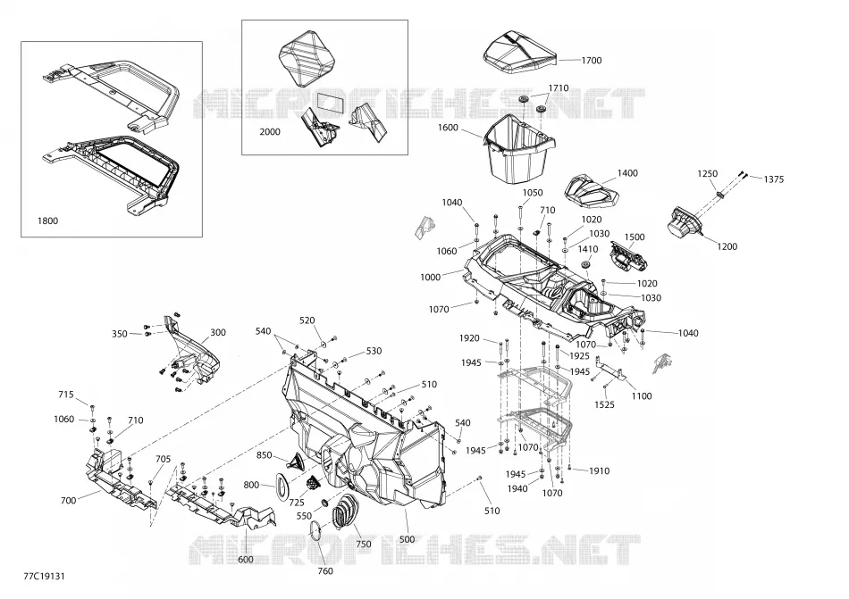Cab Interior Maverick Sport - North America - Dash Section