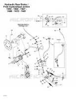 Hydraulic Rear Brake (7459 - 7460 - 7467 - 7468 - 7472 - 7481)