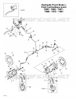 Hydraulic Front Brake (7459 - 7460 - 7467 - 7468 - 7472 - 7481)