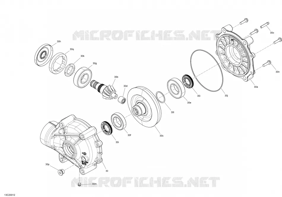 Rear Drive - Differential Parts
