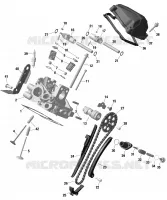 Rotax - Cylinder Head, Rear