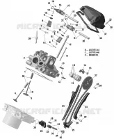 Cylinder Head, Rear