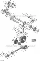 Gear Box Components - With Lockable Rear Differential
