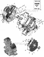 01- ROTAX - Crankcase