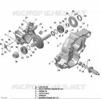 Gear Box Output Shaft - 570 EFI