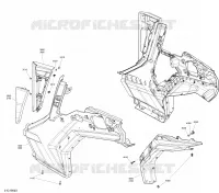 Body - Rear Fender Parts - Red