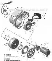 Magneto And Electric Starter -  1010R