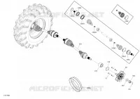 Rear Drive - 1000 EFI & 1000R EFI