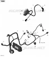 Engine Harness and Electronic Module - 1000 EFI