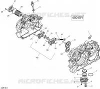 Engine Lubrication - 450 EFI