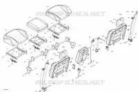 Seat - Rear Section - XMR