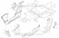 Body And Accessories - Central Panel - Boreal Green