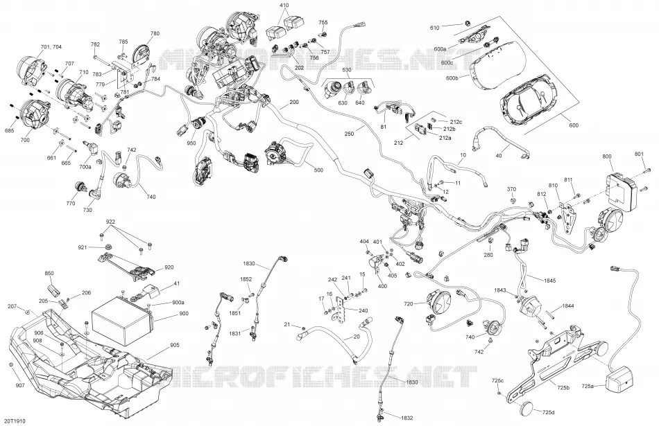 Electrical - 1000R EFI - Package XTP