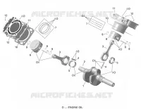 01- Rotax - Vilebrequin, Piston Et Cylindre