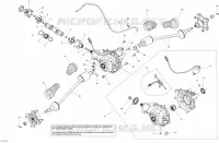 Drive System, Rear - With Locking Rear Differential_13C1513a