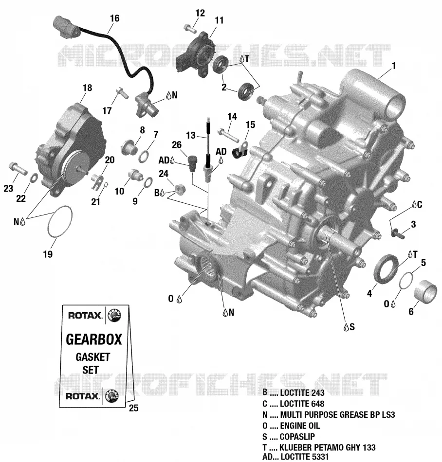 Gear Box And Components 420686650