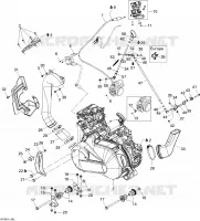 Engine And Engine Support
