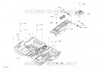 Cab Interior Maverick Sport MAX - Floor Section