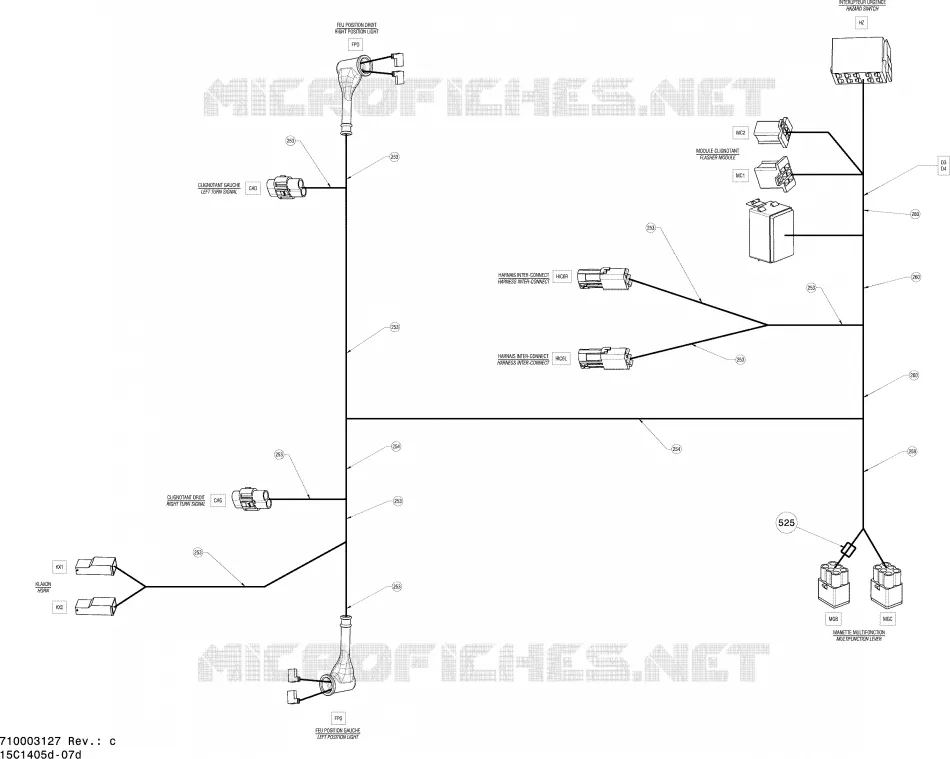 Electrical Harness Assy Europe_15C1405d