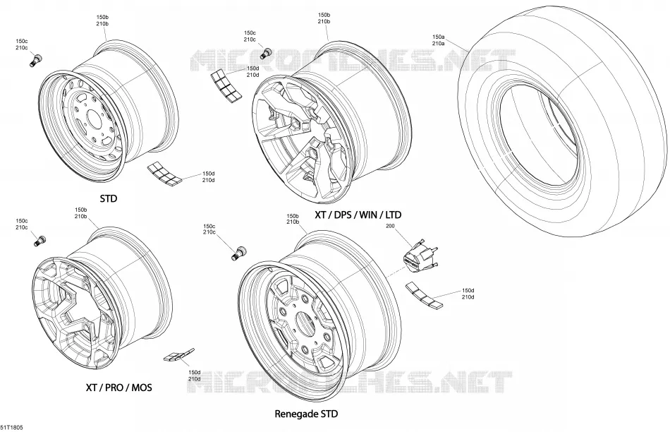 Wheels And Tires G2 Outlander - Package XT
