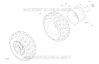 Drive - Rear Section - Wheels - XT