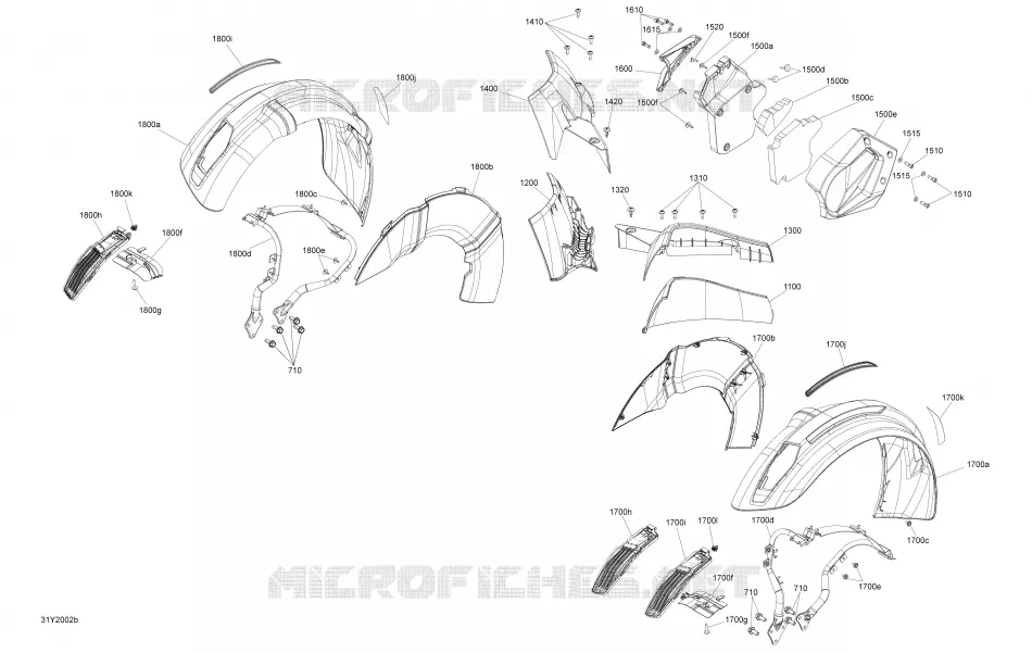 Body And Accessories Front Fenders