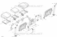 Seat - Front Section - BASE - DPS